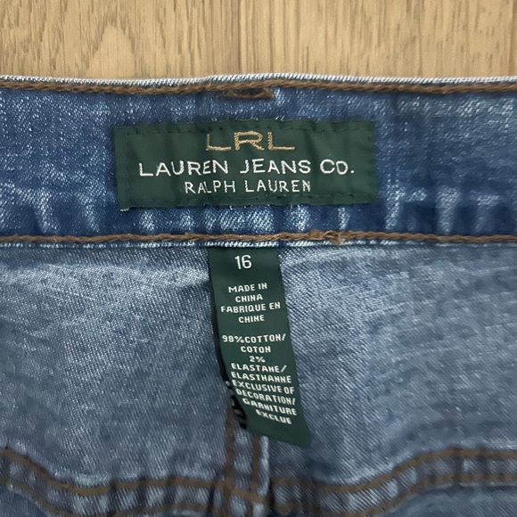 Lauren Ralph Lauren LRL Jeans Co. Classic Straight Leg Denim Jeans - Picture 5 of 9
